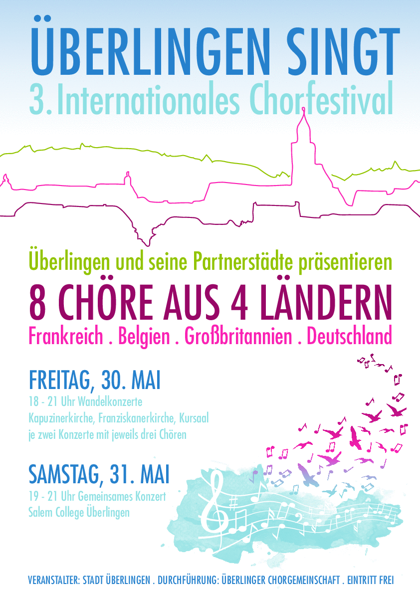 Chorfestival der Stadt Überlingen, 2014 mit dem Jugendchor 'Call Of Voices'
